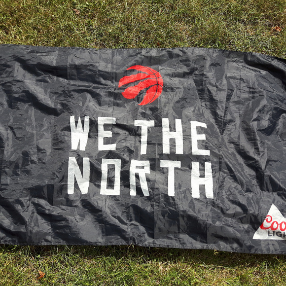We the North Toronto Raptors Flag Coors Light - Picture 1 of 3